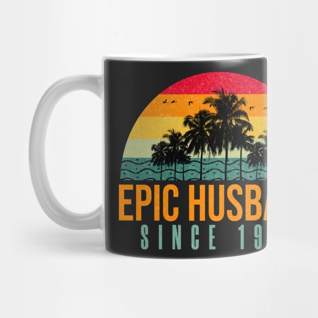 Epic Husband Since 1995 - Funny 27th wedding anniversary gift for him by PlusAdore